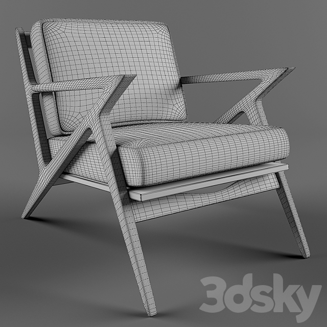 SOTO Apartment Chair 3DSMax File - thumbnail 3