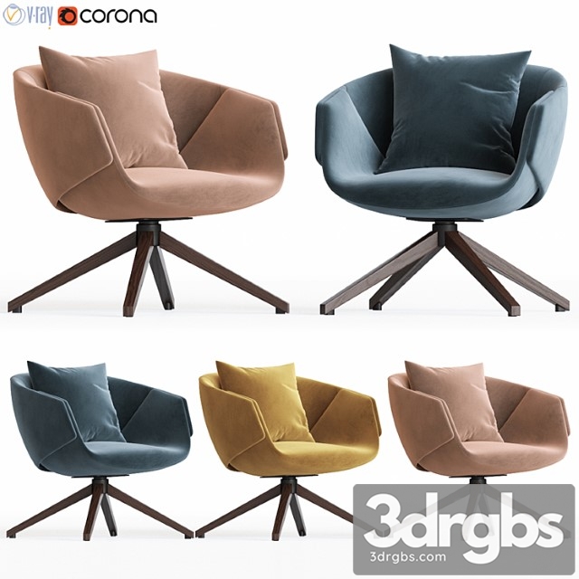 Sp01 Anita Armchair 1 3dsmax Download - thumbnail 1