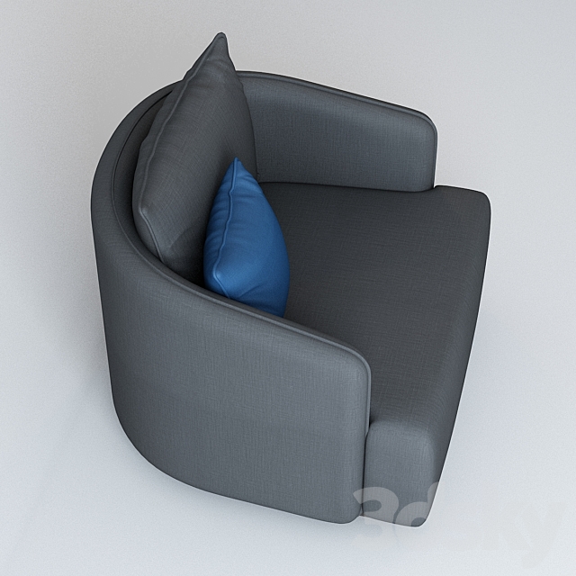 Sparta chair 3DS Max Model - thumbnail 2