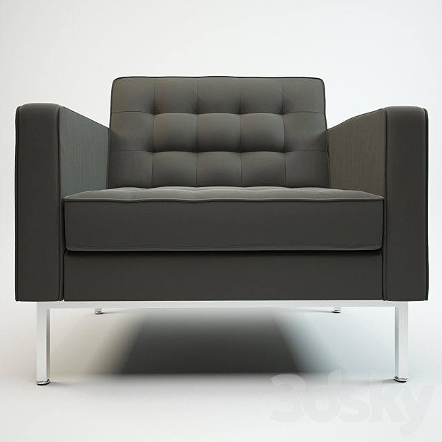 Spencer Chair 3DS Max Model - thumbnail 2