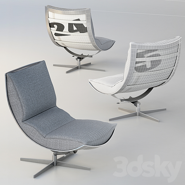 SPINNAKER CHAIR 3DSMax File - thumbnail 2