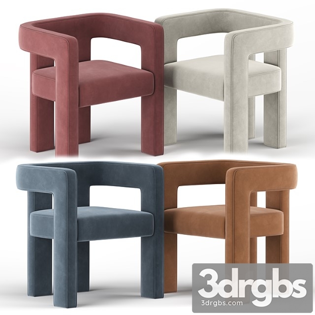 Stature Ivory Chair 3dsmax Download - thumbnail 1