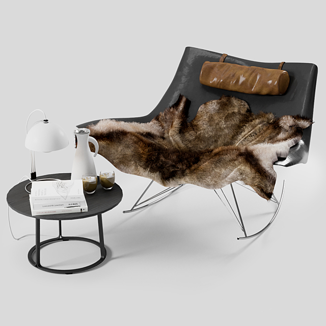 Stingray Chair 3ds Max - thumbnail 1