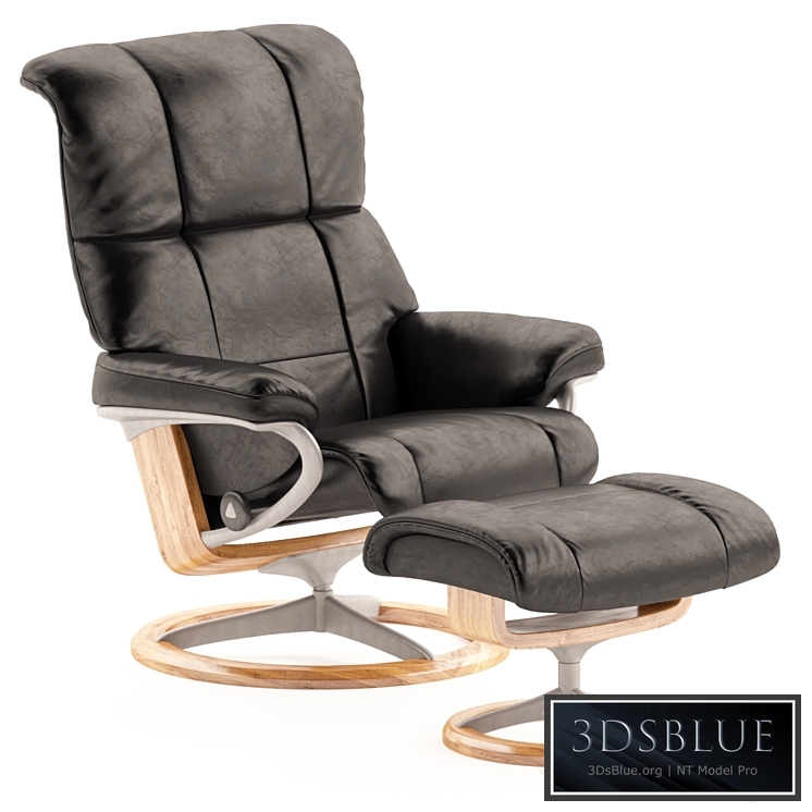 Stressless Mayfair Recliner 3DS Max - thumbnail 3