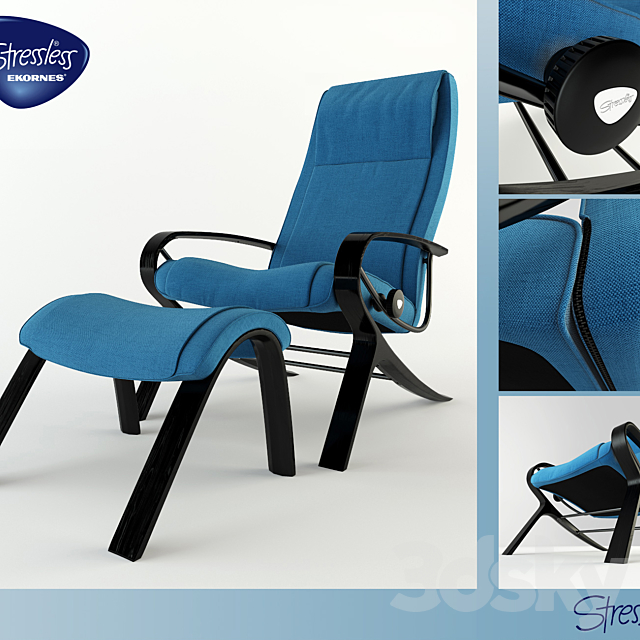 Stressless YOU James Holz 3DS Max Model - thumbnail 1