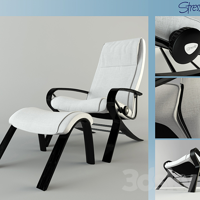 Stressless YOU James Holz 3DS Max Model - thumbnail 2