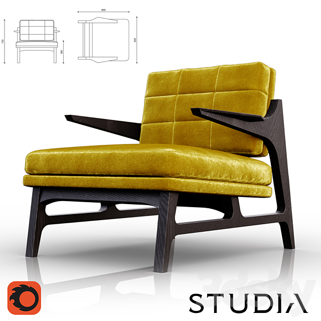 STUDIA MILES 3DSMax File - thumbnail 1