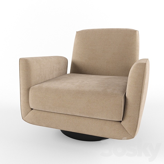 Supernova Return Swivel Chair 3DS Max Model - thumbnail 2