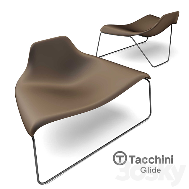 Tacchini Glide 3ds Max - thumbnail 2