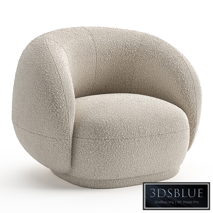 Tacchini Julep Armchair 3DS Max - thumbnail 3