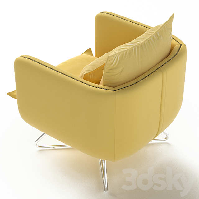 Tahoe Armchair 3DS Max Model - thumbnail 3