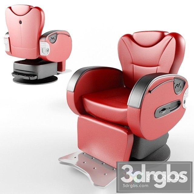 Takara Vario Salon Chair 3dsmax Download - thumbnail 1