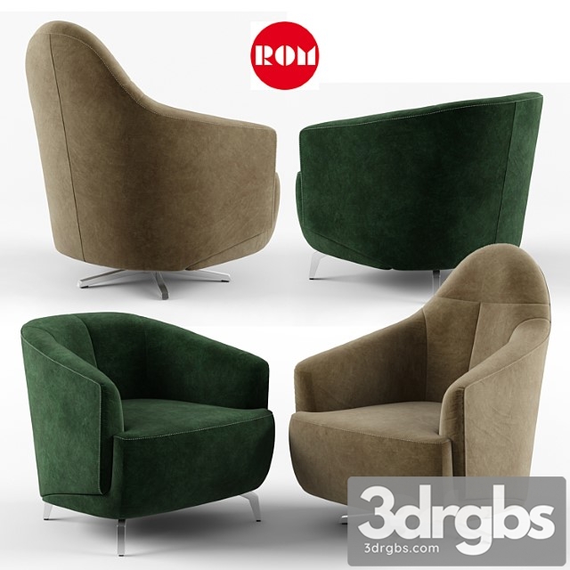 Tango fauteuil 3dsmax Download - thumbnail 1