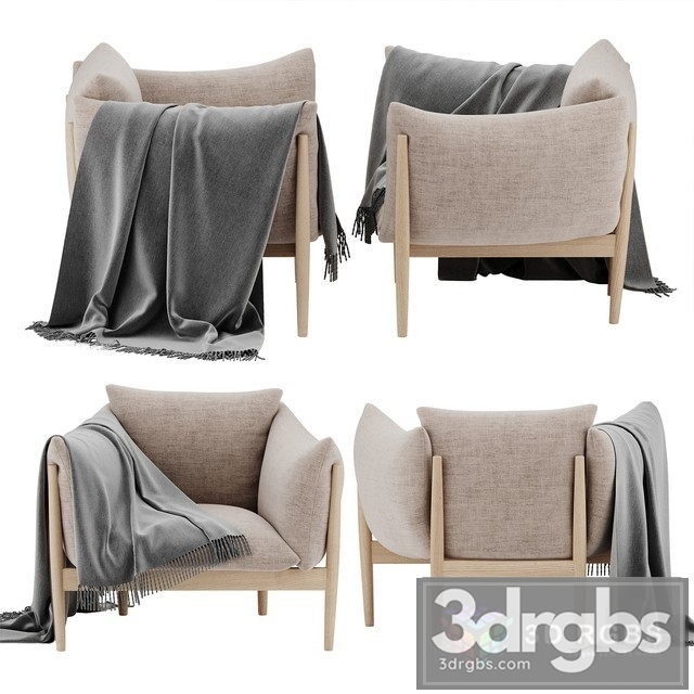 Tapio Paola Lenti Armchair 3dsmax Download - thumbnail 1