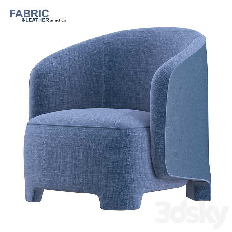 TARU Armchair by Ligne Roset 3DS Max - thumbnail 1