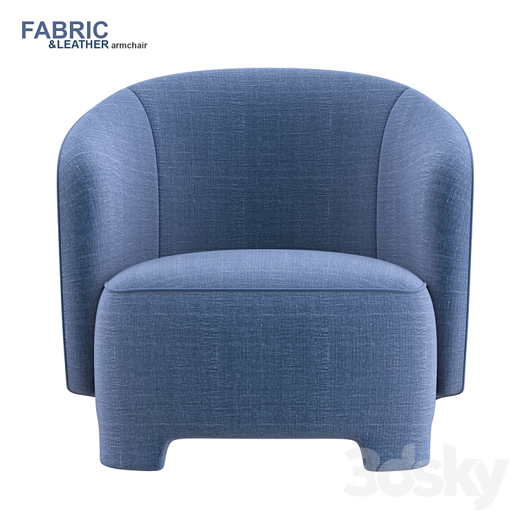 TARU Armchair by Ligne Roset 3DS Max - thumbnail 2