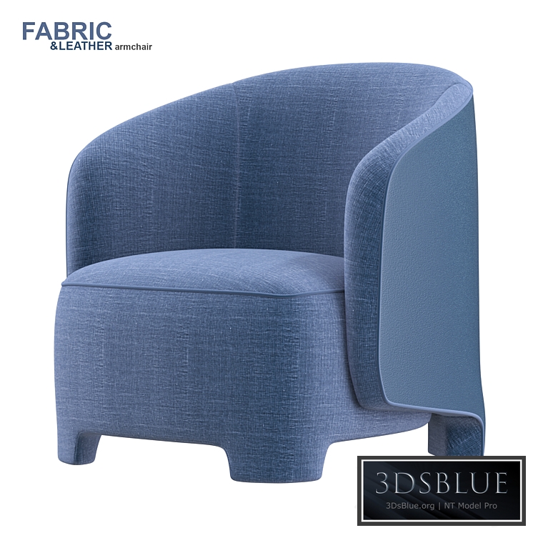 TARU Armchair by Ligne Roset 3DS Max - thumbnail 3