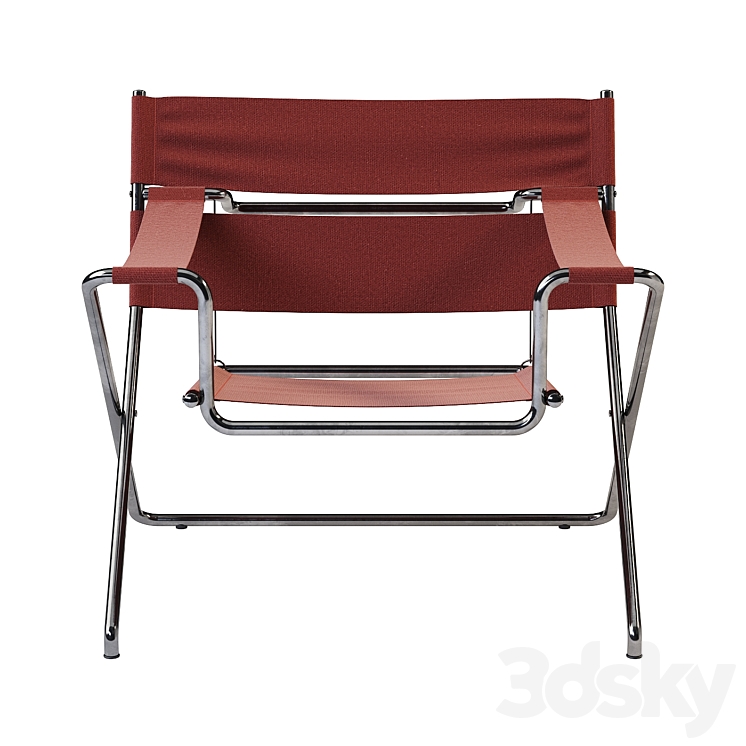 Tecta D4 Chair 3DS Max Model - thumbnail 2