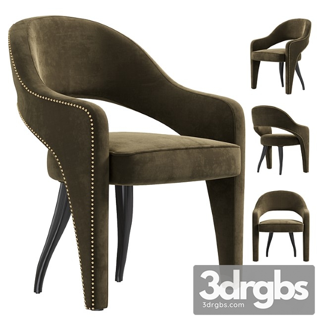 Tellus armchair by brabbu 3dsmax Download - thumbnail 1