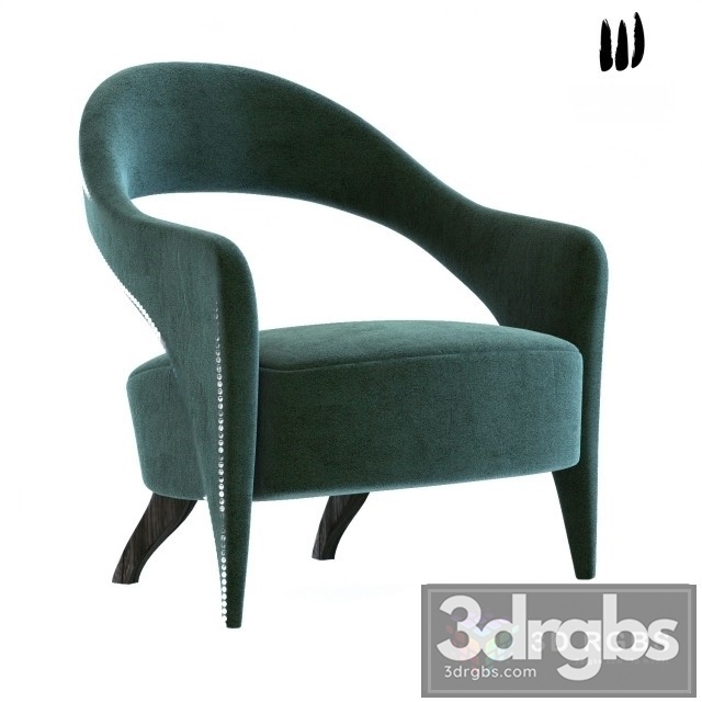 Tellus Brabbu Armchair 3dsmax Download - thumbnail 1