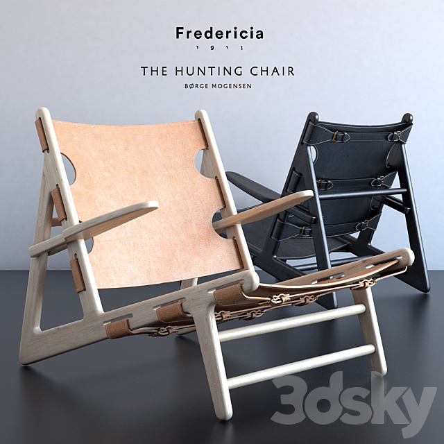 The Hunting Chair 3DSMax File - thumbnail 1