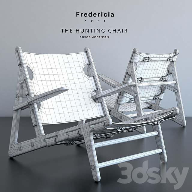 The Hunting Chair 3DSMax File - thumbnail 2