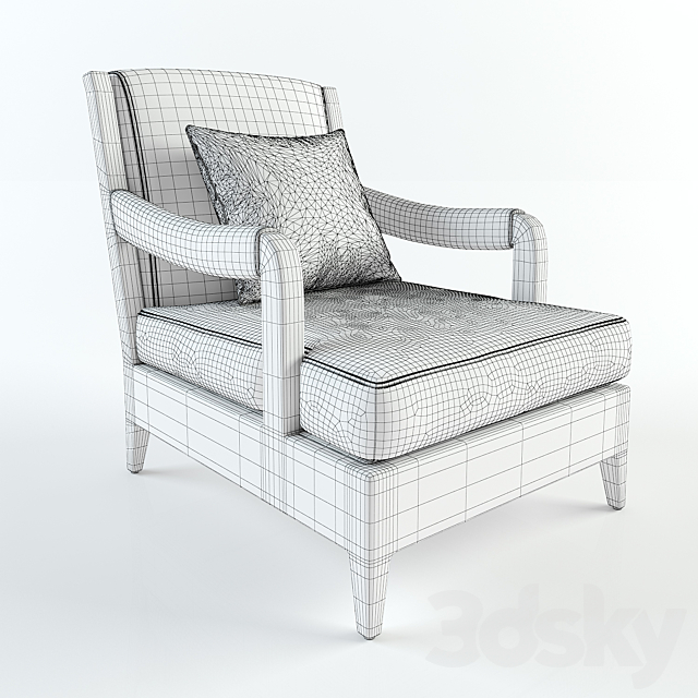 The new traditionalists – Chair No. 124.2 3DS Max Model - thumbnail 3