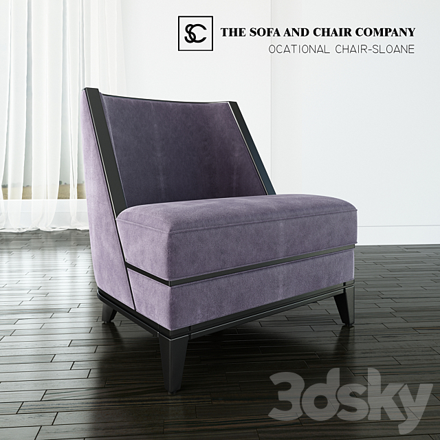 THE SOFA AND CHAIR COMPANY – SLOANE 3DSMax File - thumbnail 2