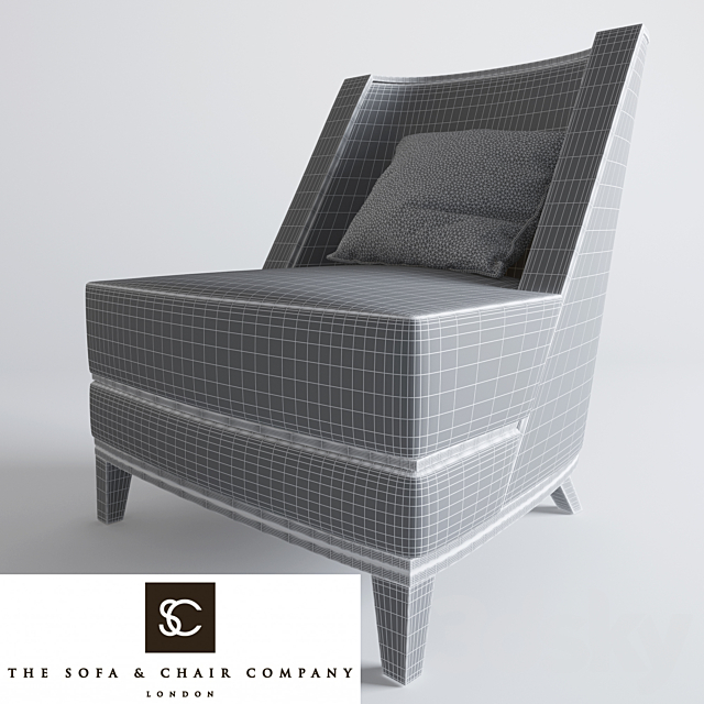 The Sofa and Chair company Sloane 3DSMax File - thumbnail 3