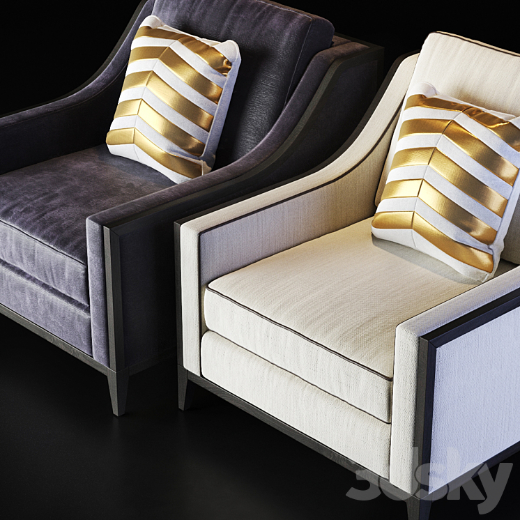 The Sofa and Chair Company Spencer Deluxe Armchair 3DS Max - thumbnail 2