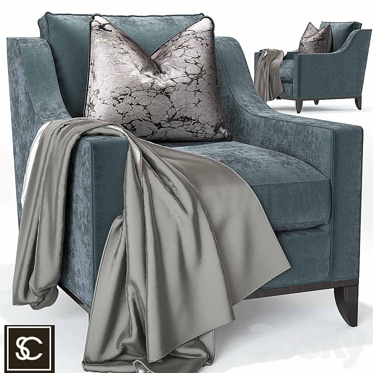 The Sofa & Chair Company 02 3DS Max Model - thumbnail 1