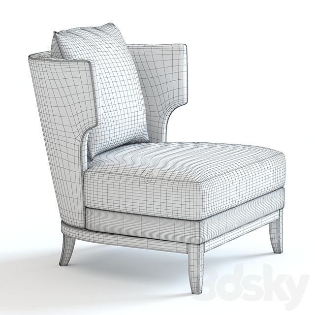 The Sofa & Chair Goodwin Armchair 3DSMax File - thumbnail 2