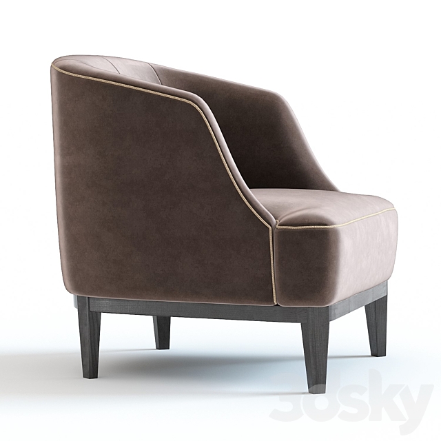 The Sofa & Chair Lloyd Armchair 3DS Max Model - thumbnail 2