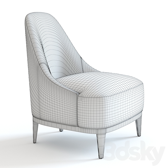 The Sofa & Chair Stanley Armchair 3ds Max - thumbnail 2