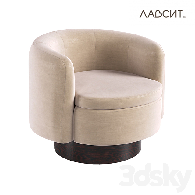 The Solomon Armchair | Lavsit 3ds Max - thumbnail 1