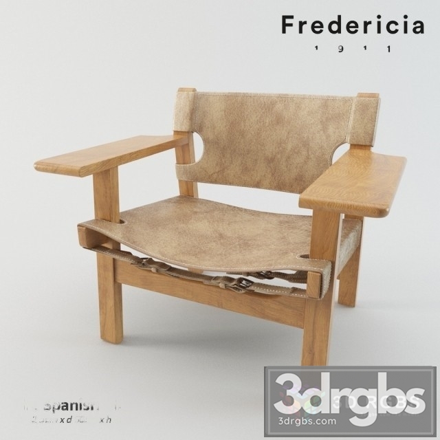 The Spanish Chair 3dsmax Download - thumbnail 1