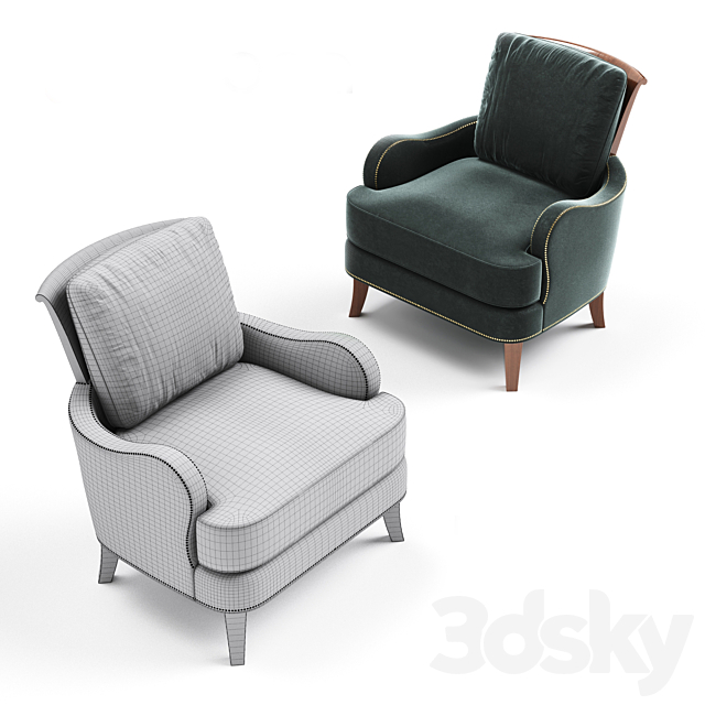 Theodore Alexander_LARIA_Chair 3DSMax File - thumbnail 3