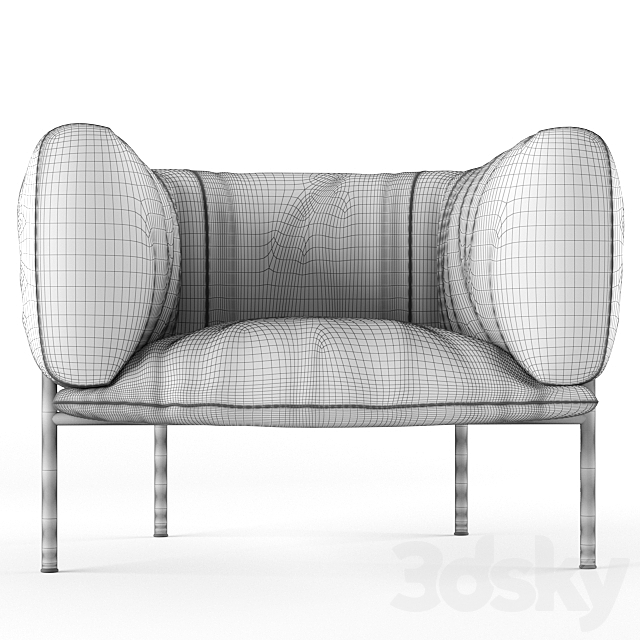 Think and shift chair 3ds Max - thumbnail 3