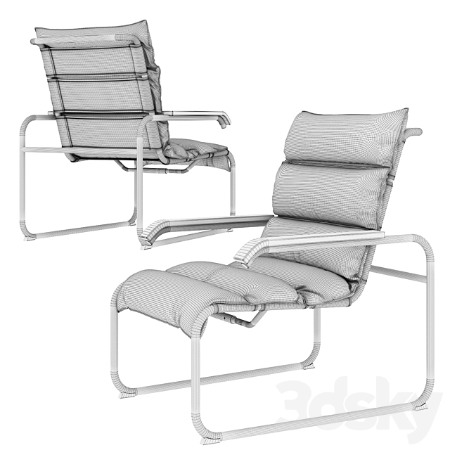 Thonet S 35 N 3DSMax File - thumbnail 2