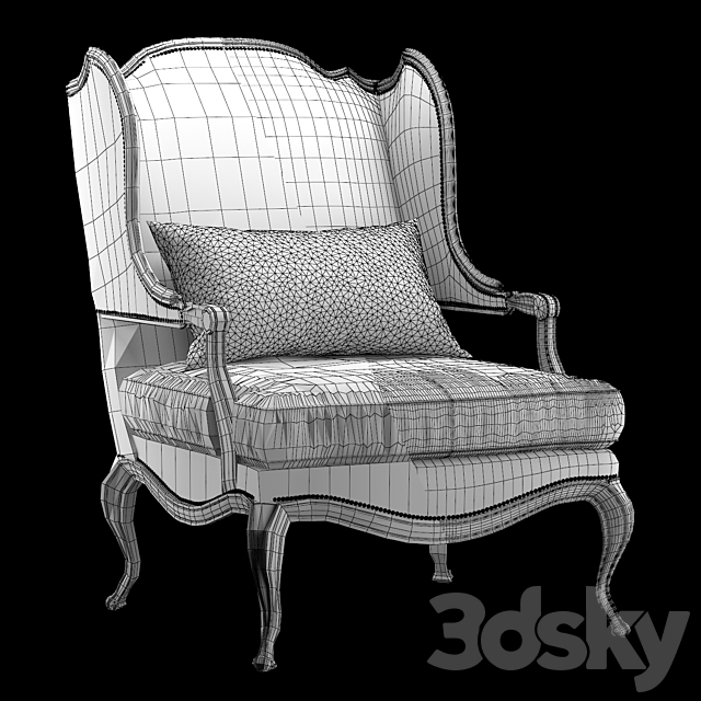 THRONE ZEBRA 3DSMax File - thumbnail 3