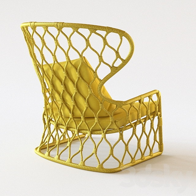 Tidelli PAINHO LIVING ARMCHAIR 3DS Max Model - thumbnail 2