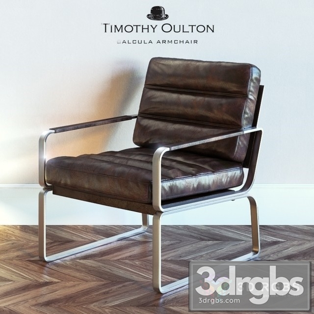 Timothy Oulton Calcula Armchair 3dsmax Download - thumbnail 1