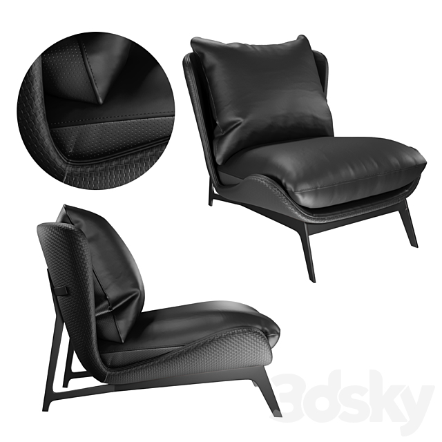 Timothy Oulton Rally Chair 3ds Max - thumbnail 1