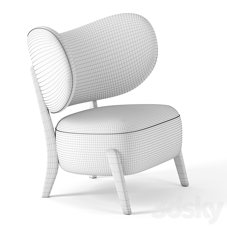 Tmbo Chair by Mazo 3DS Max - thumbnail 2