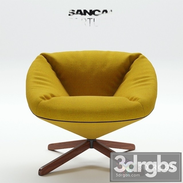 Tortuga Sancal Armchair 3dsmax Download - thumbnail 1