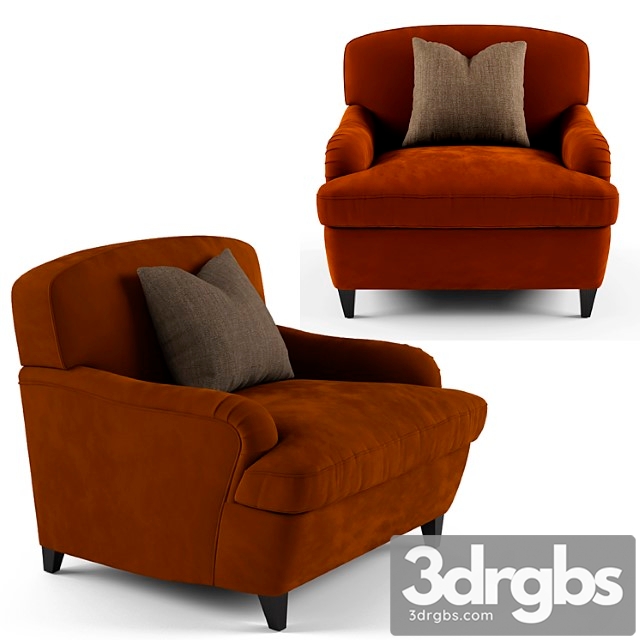 Tosconova Clayton Armchair 3dsmax Download - thumbnail 1