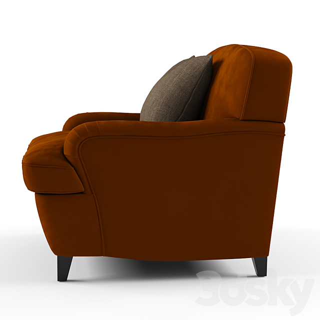 Tosconova Clayton armchair 3DSMax File - thumbnail 2