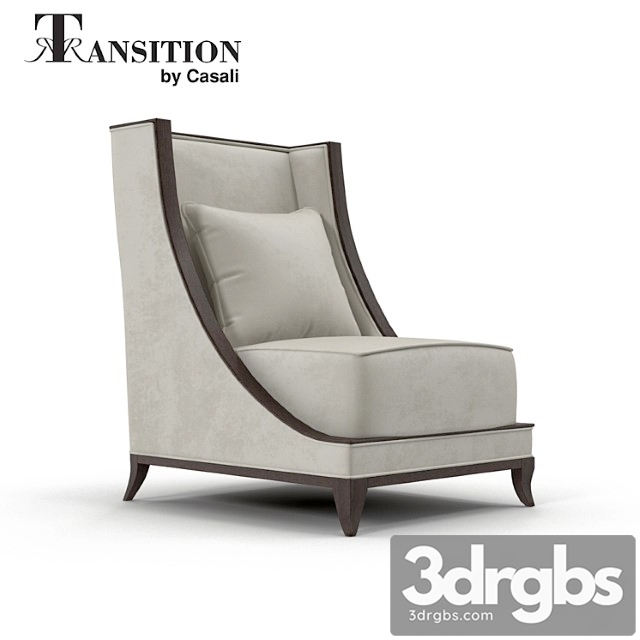 Transition By Casali Armchair 3dsmax Download - thumbnail 1