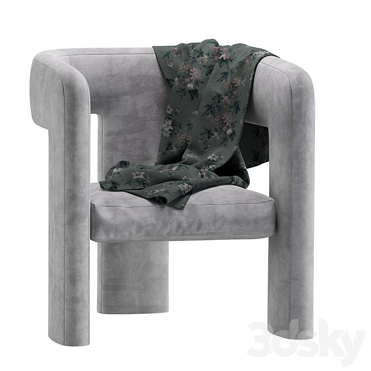 Tressel Chair by Lee Jofa 3DS Max - thumbnail 1