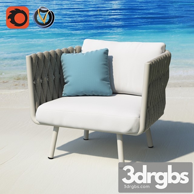 Tribu tosca clubchair 3dsmax Download - thumbnail 1